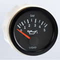 VDO Cockpit Vision Engine oil pressure 5Bar 52mm 12V gauge